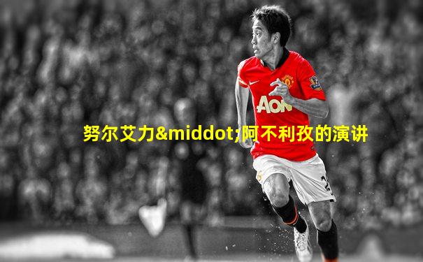 努尔艾力·阿不利孜的演讲