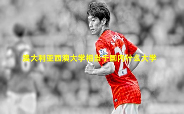 澳大利亚西澳大学相当于国内什么大学